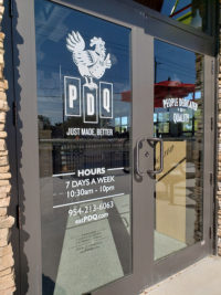 Capital Sign Solutions - PDQ Restaurants