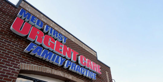 Capital Sign Solutions - Med First Urgent Care - Project Cover Image