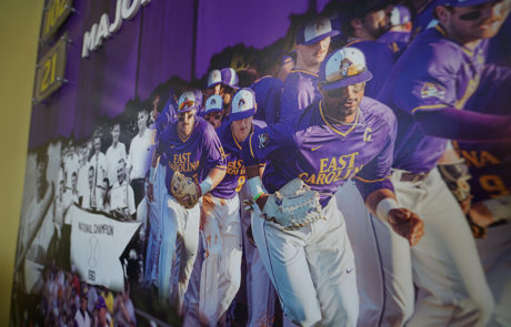 Capital Sign Solutions - East Carolina University baseball interior signage