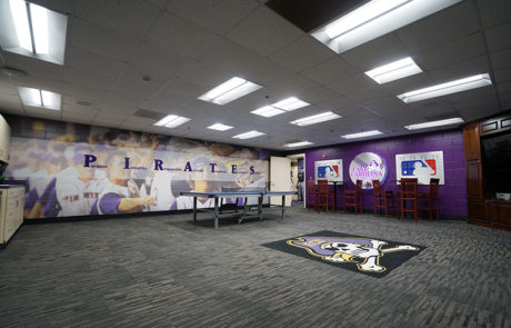 Capital Sign Solutions - East Carolina University baseball interior signage