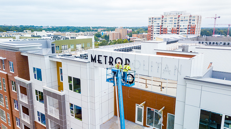 Capital Sign Solutions - Metropolitan Raleigh Install 5