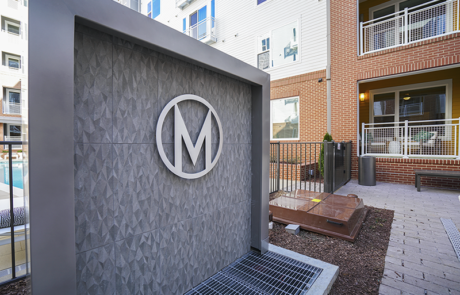 Capital Sign Solutions - Metropolitan Apartments Raleigh