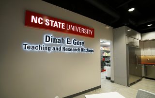 NC State Signage created by Capital Sign Solutions in Raleigh North Carolina.